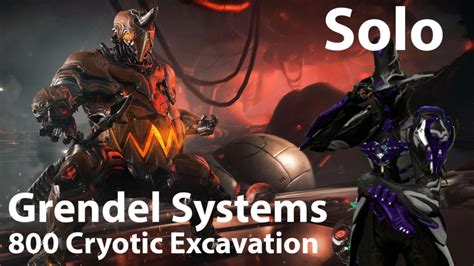 Grendel Warframe: Icefields of Riddah, Archaeo .